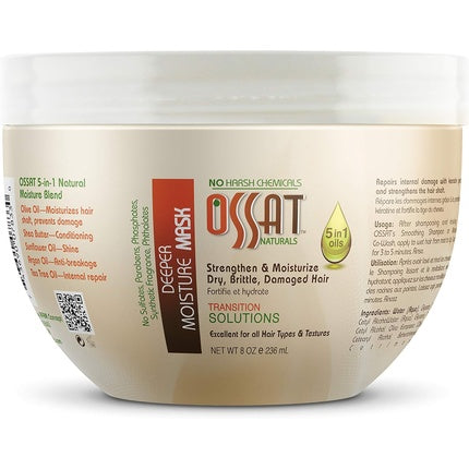 Ossat Naturals Deeper Moisture Mask 235ml