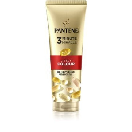 Pantene 3 Minute Miracle Lively Colour Conditioner - 220 Ml