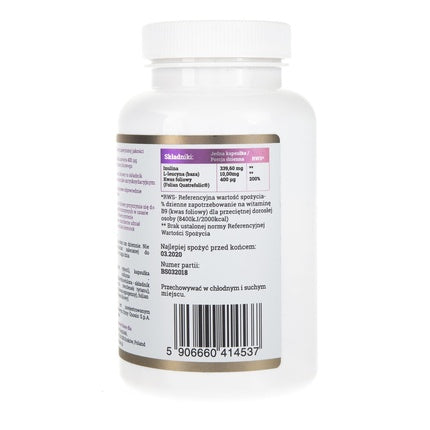 Progress Labs Folic Acid Methylo Folian 400mcg 120 Capsules