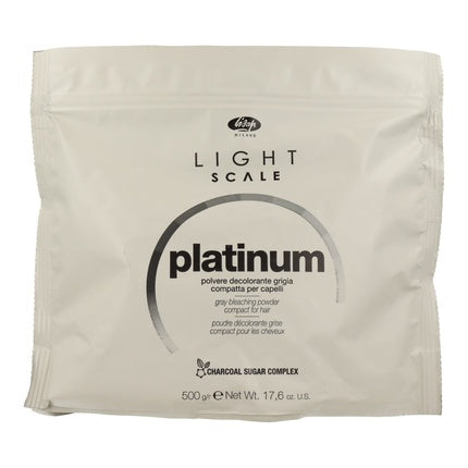 Lisap Light Scale Platinum Hair Bleaching Powder Gray 500 Gr