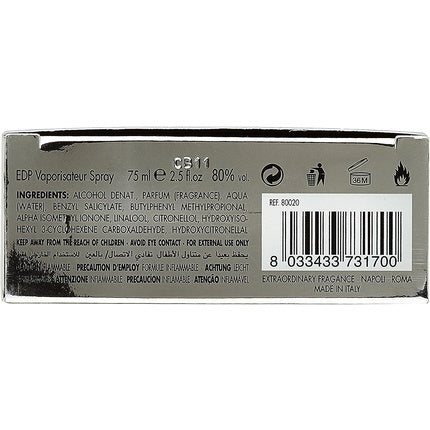 Roccobarocco Silver Jeans Eau de Parfum Spray for Her 75ml