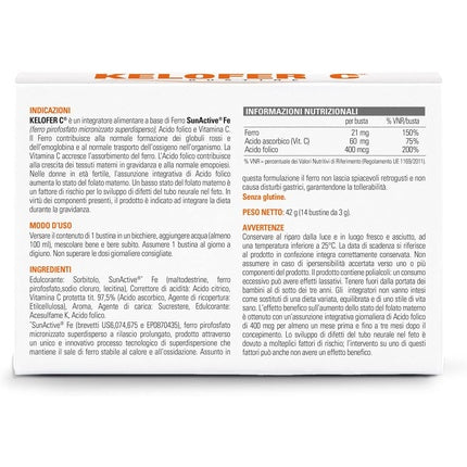 Kelofer C Iron Supplement with Folic Acid and Vitamin C