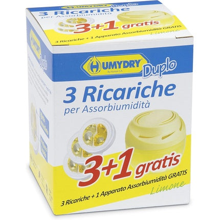 Humydry Duplo Pack of 3 Aromatic Tablets with Free Dehumidifier