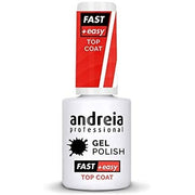 Andreia Professional Gel Top Coat for Nail Art Decoration with Glossy Finish 10.5ml