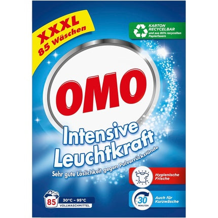 Omo Laundry Detergent XXXL with Brightness Booster 85 Wash Loads 5.1kg