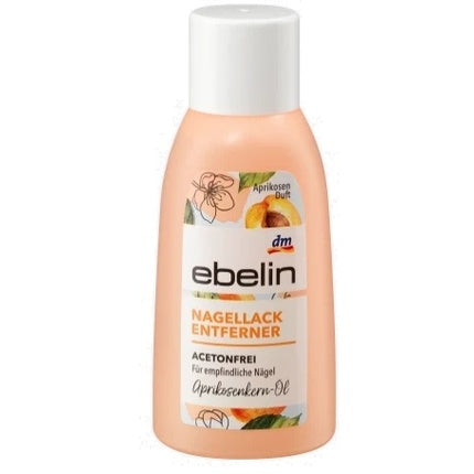 Ebelin Peach Scented Non-Acetone Nail Polish Remover - 125ml