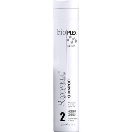 Raywell Bioplex Keratin Nutritive Shampoo Softens Hair and Adds Shine 300ml