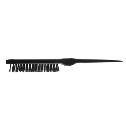 Eurostil Flat Brush With Nylon Pins Black