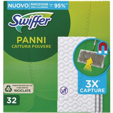 Swiffer Dry Dust Catch Cloths 32 Pieces