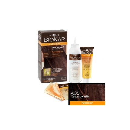 Biokap Hair Dye 406 Chestnut Coffee 140 Ml