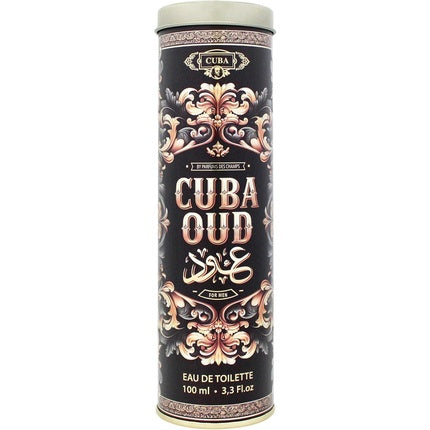 Cuba Oud by Cuba for Men 33oz EDT Spray