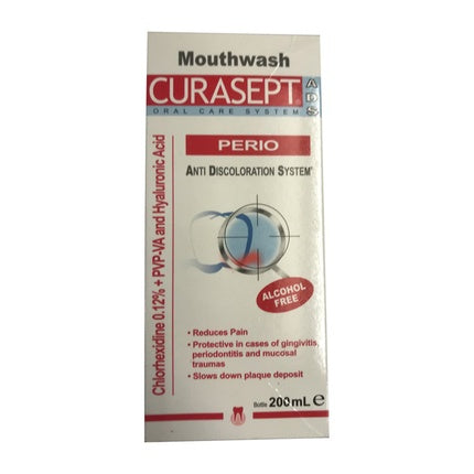 Curasept Curasept Perio 012 Chlorhexidine Hyaluronic Acid Mouthwash