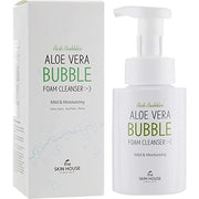 The Skin House Aloe Vera Bubble Foam Cleanser 300ml Soothes and Moisturizes Rough Skin