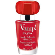 Pupa Vamp! Scented Nail Polish Gel Effect 211 Scarlet Red 9ml