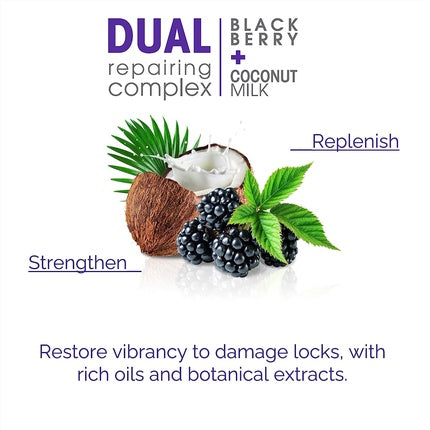 GIOVANNI 2chic Repairing Shampoo Dual Repairing Complex for Damaged Overprocessed Hair 8.5oz