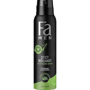 Fa 150ml Men's Fragrance Spray Bergamot