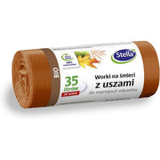 Stella 032181 Garbage Bags With Handles For Organic Waste Separation | 35l | 20 Piece