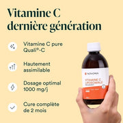 Novoma Liposomal Vitamin C 1000mg Powerful Dosage and High Absorption