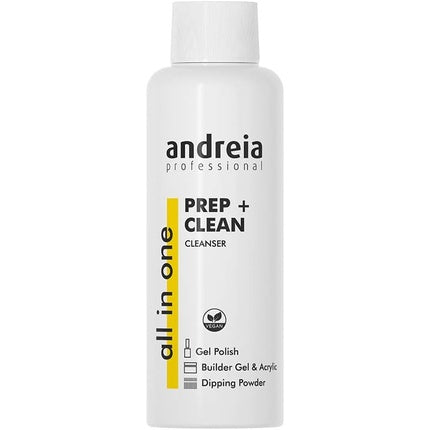 Andreia Professional Prep and Clean All In One for Dipping, Gel Polish, Builder Gel and Acrylic Nails - Gel Polish Preparation Multi-Purpose Nail Prep and Wipe 100ml