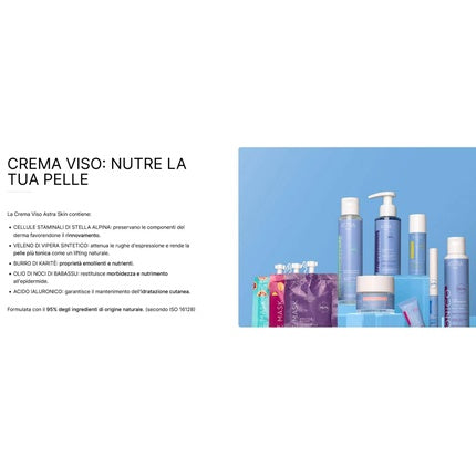 Astra Skin Care Complete Set for Face, Lips, and Eye Contours