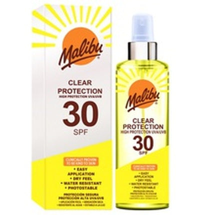 Malibu Clear Protection Spray Spf30 Waterproof Sunscreen Spray