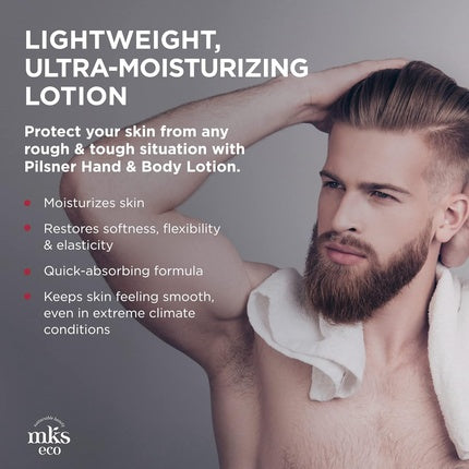 Mks-Eco Men Pilsner Hand & Body Lotion Sandalwood