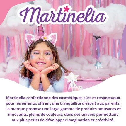 Martinelia Unicorn Make-Up Trio Varnish Gloss and Lip Balm Mini Set