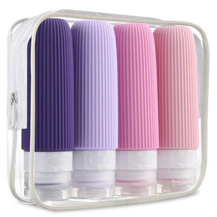 Ecarla 4in1 Travel Silicone Bottle Set 90ml