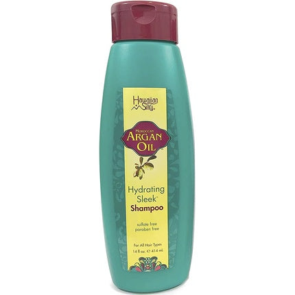Hawaiian Silky Moroccan Argan Oil Hydrating Sleek Shampoo 414ml