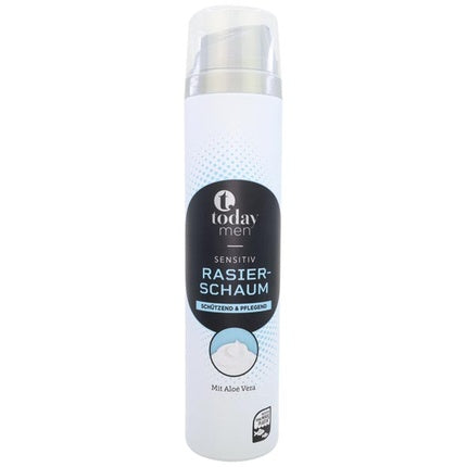Today Shaving Foam Men 300ml Sensitive Aloe Vera