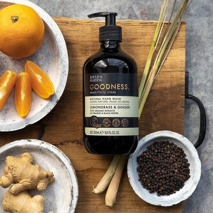 Goodness Lemongrass & Ginger 500ml Hand Wash
