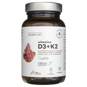 Aura Herbals Vitamin D3 2000 IU + K2 90 Capsules