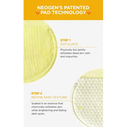 NEOGEN DERMALOGY Bio-Peel Gauze Peeling Pad Collection Exfoliating & Cleansing Peeling Pad with PHA Korean Skin Care 8 Pads Lemon