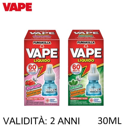 Vape Cm Liquid Mint/Geranium Italian Art. Ga20157 - 30 Pieces