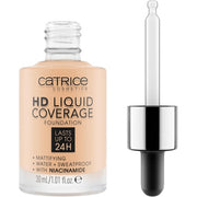 Catrice HD Liquid Coverage Foundation No. 005 Nude Long-Lasting Matte