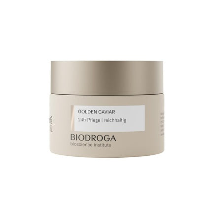 BIODROGA Bioscience Institute GOLDEN CAVIAR 24h Rich Care 50ml - Luxurious Skin Care from the Black Forest for Dry and Demanding Skin - Nourishing, Moisturizing Skin Care