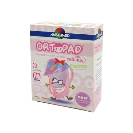 Pietrasanta Pharma Master Aid Ortopad Girls Medium 76x54mm 20 Occlusors