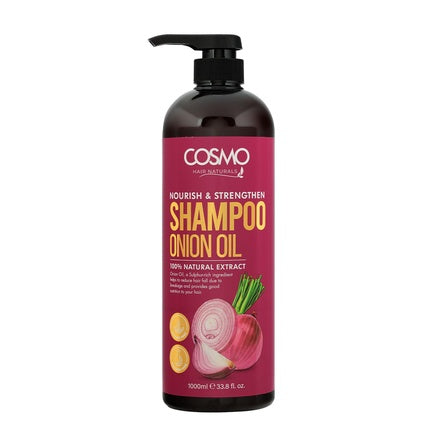 Cosmo Thick & Strong Oil Shampoo 1000ml 338 Fl Oz for Men and Women