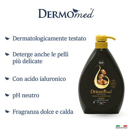 Dermomed Argan Oil Soap Cream 1000ml