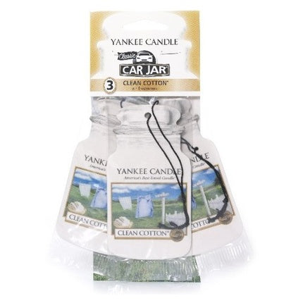 Yankee Candle Car Cotton Clean Cotton 3pcs