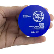 Redone Hair Styling Aqua Wax Blue 50ml - Travel Size - Strong Hold - Hair Gel Wax - Maximum Control
