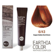 Bbcos Earthia Color Nathue Complex 643 Copper Golden Dark Brown 100ml