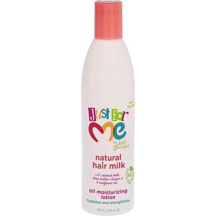 Just For Me Natural Hair Milk Oil Moisturizing Lotion 10 Ounce (295ml)