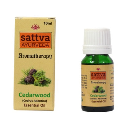 Sattva Ayurveda Cedarwood Essential Oil 10ml