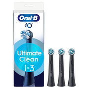 Oral B Io Series Ultimate Clean Replacement Brush Heads - Black - 3 Count
