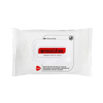 Lacer Lacer Ansollitas Anal Hygiene Wipes 50 Units