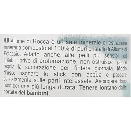 Allume di Rocca Stick Deodorant 115g