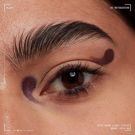 NYX Professional Makeup Epic Wear Liner Stick Long-Lasting Eyeliner Pencil Berry Goth 06