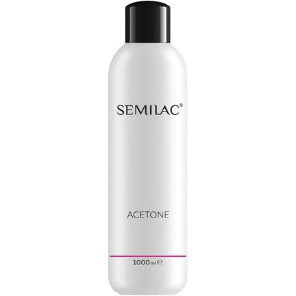 Semilac 100% Pure Acetone Salon Strength Nail Polish Remover 1000ml