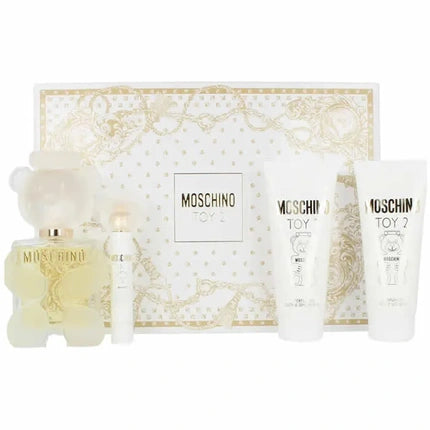 Moschino Toy 2 Eau De Parfum Spray 100ml Set 4 Pieces By Moschino